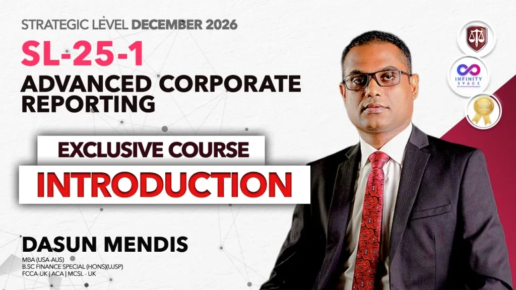 SL-25-1 | Advance Corporate Reporting Introduction December 2026 | Dasun Mendis