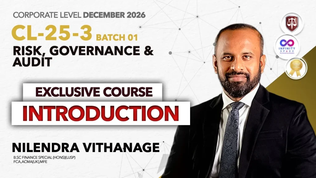 CL-25-3 | Risk, Governance & Audit Introduction December 2026 | Nilendra Vithanage